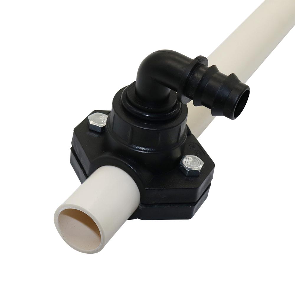 5 Pcs DN32/DN25 Pipe Clamp 1/2" 3/4" Female Thread Garden Agriculture Irrigation Water Pipe Connection Fittings Pipe Saddle Clip