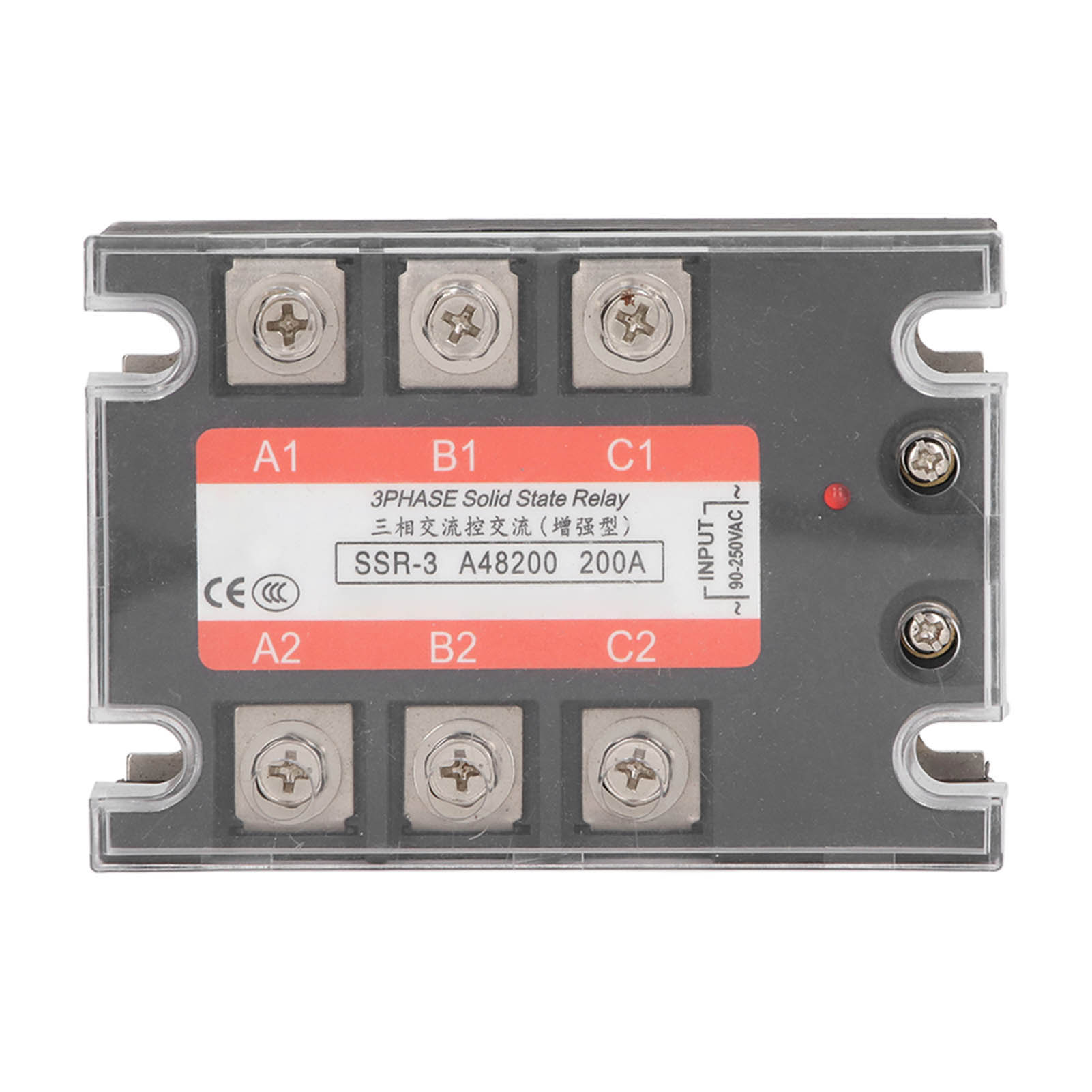 

3-фазний регулятор SSR твердотільне реле промислові системи 200A AC до AC 480V для верстатів з ЧПУ