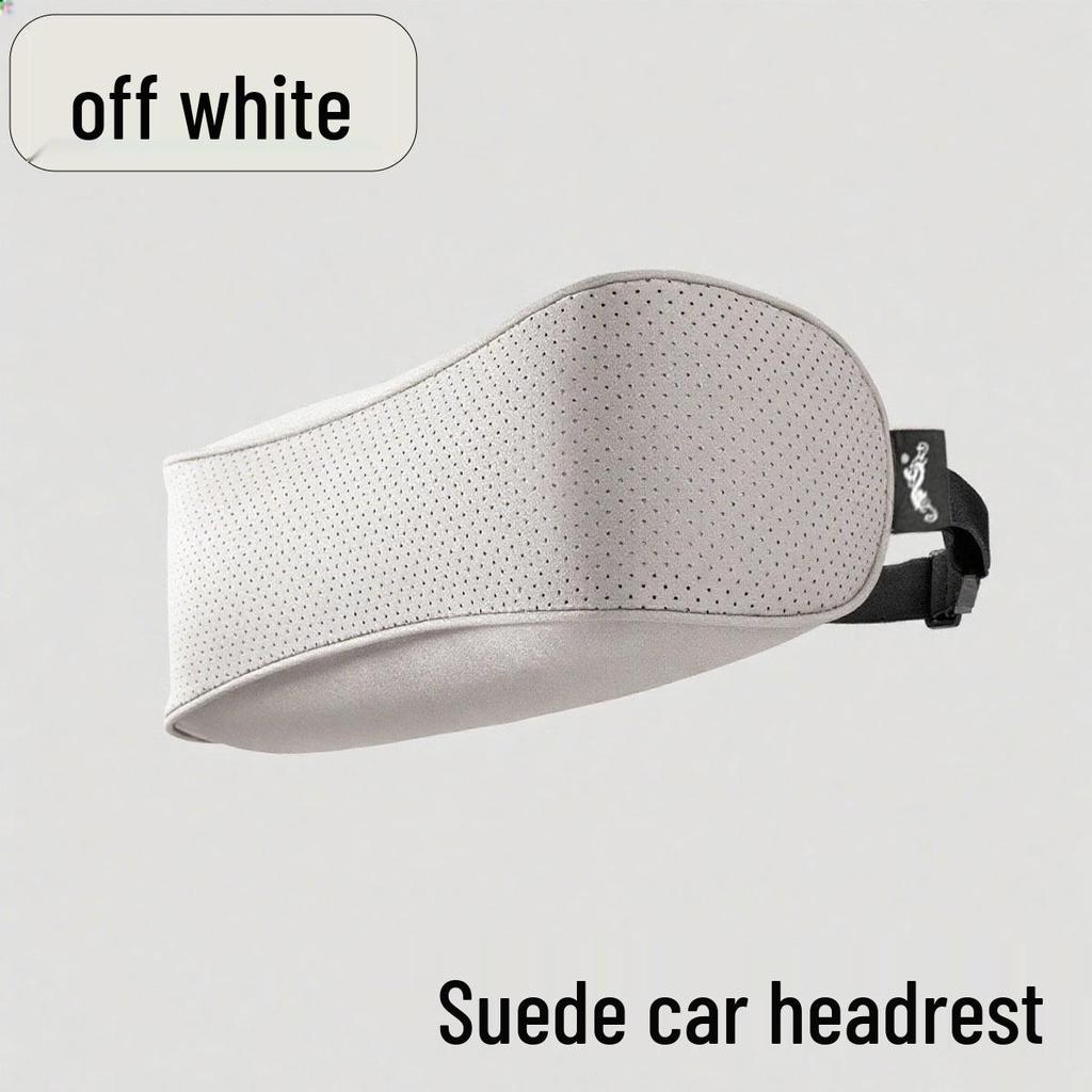 Car Seat Backrest & Neck Support Pillow Set - Unisex Breathable Lumbar & Headrest Cushion