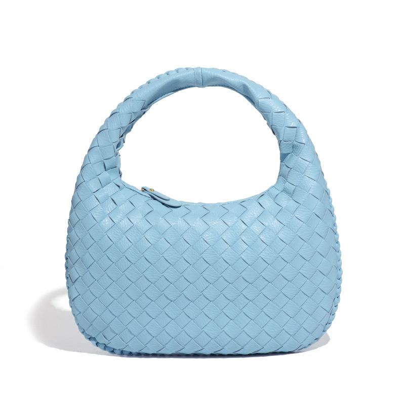 Women's Woven Bag, European and American Retro Vegetable Basket, Underarm Bag, Hand Bag, Shoulder Bag