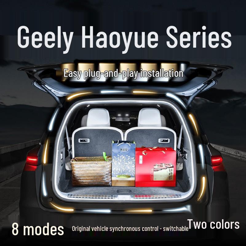 Geely Haoyue L Trunk Ambient Flowing Water Lights PRO