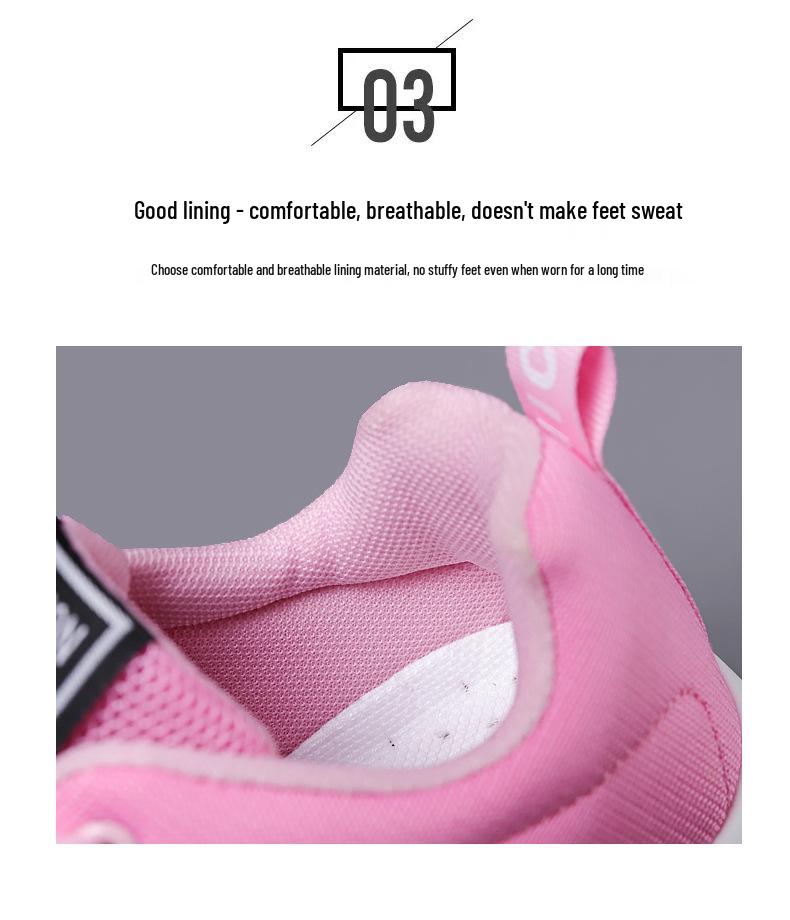 Women's Summer Mesh Air Cushion Lightweight Running Shoes, Soft Sole, Breathable Sports Sneakers.