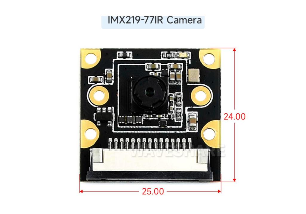 Micro Snow Nvidia Jetson Nano IMX219 8MP Infrared Night Vision Camera Module