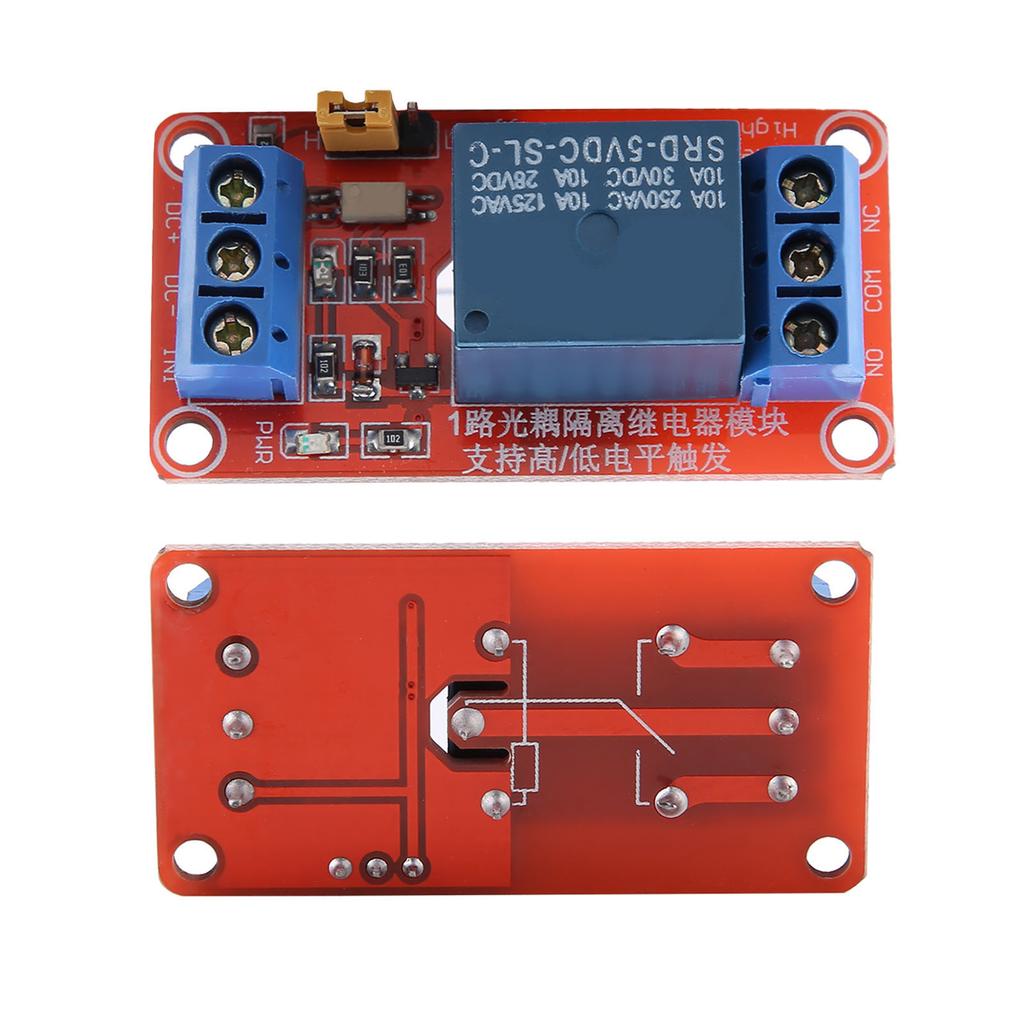 1 Channel Optocoupler Relay Module Board High & Low Trigger 5V