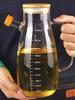 1pc Glass Olive Oil Bottle, Leak-Proof Kitchen Outdoor BBQ Picnic Condiment Container, Essential Kitchen Utensil