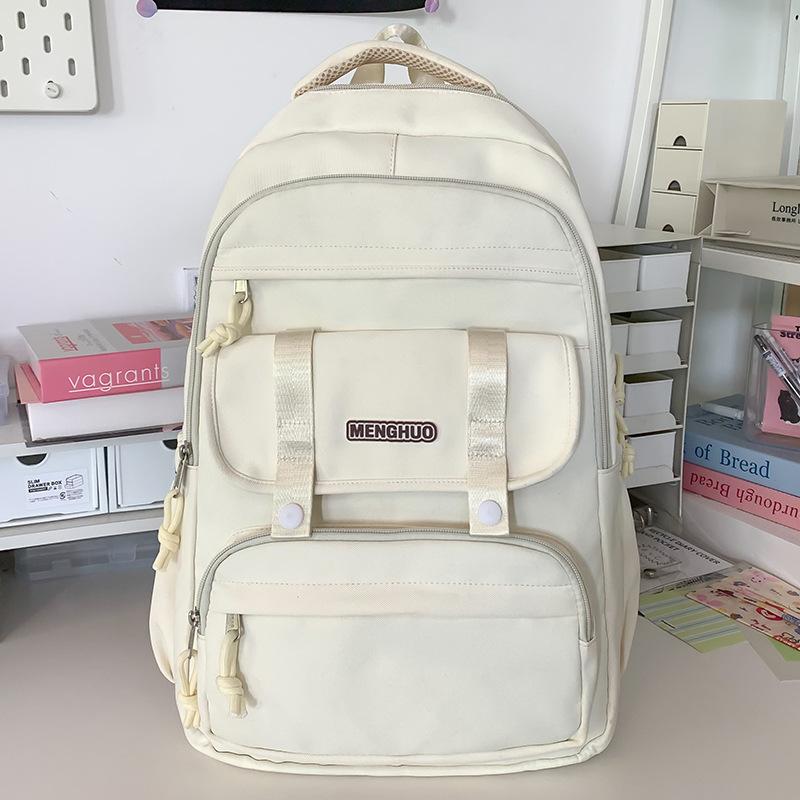 Children's Schoolbag Female Primary School Students Large Capacity Backpack Multi-layer Junior High School Students High School Students