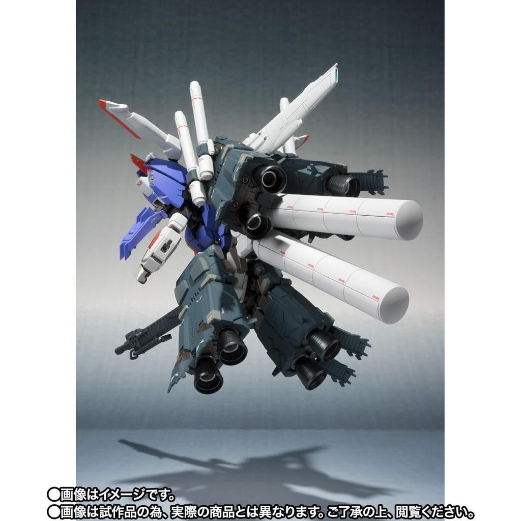 METAL ROBOT Spirits (Ka Signature) SIDE MS S Gundam Booster Unit Mounted Gundam Sentinel Painted Movable Figure