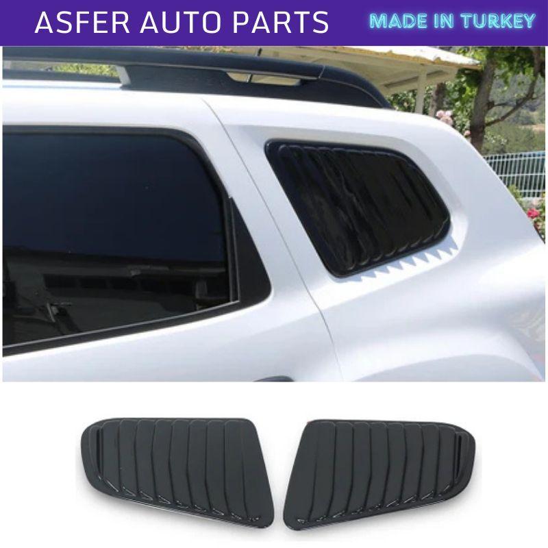 

Rear Windscreen Butterfly Protector Cover Accessory 2 Piece Set Right Left For Duster Mk2 2018-2023