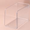 Transparent Acrylic Bookends Stand Bookshelf Desktop Decorative Storage Rack Bookend Book Holder School Stationery
