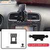 Für Volkswagen Golf MK6 6 2009-2013 Auto Handyhalter Lüftungsgitter GPS Schwerkraft Navigationshalter Horizontal Zubehör