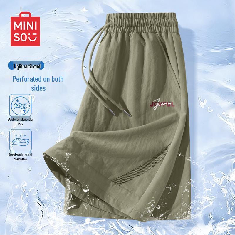 MINISO Men s American Street Style Casual Shorts 2XL