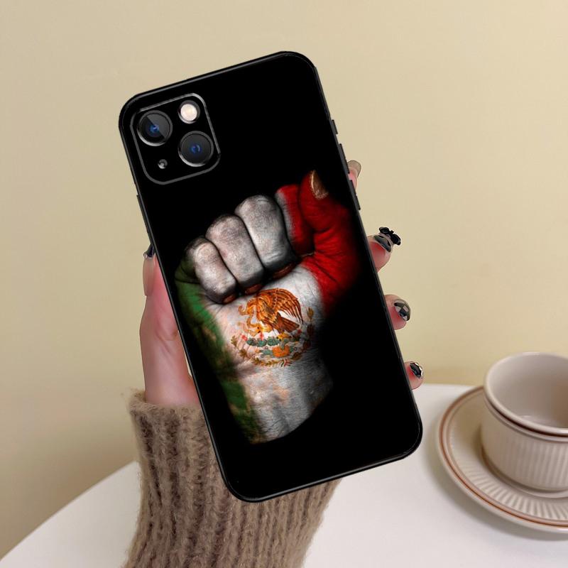 Mexico Mexican Flag Phone Case For iPhone 17 16 15 14 13 11 12 Pro Max Mini 15 16 Plus 16e 17 Air Cover Funda