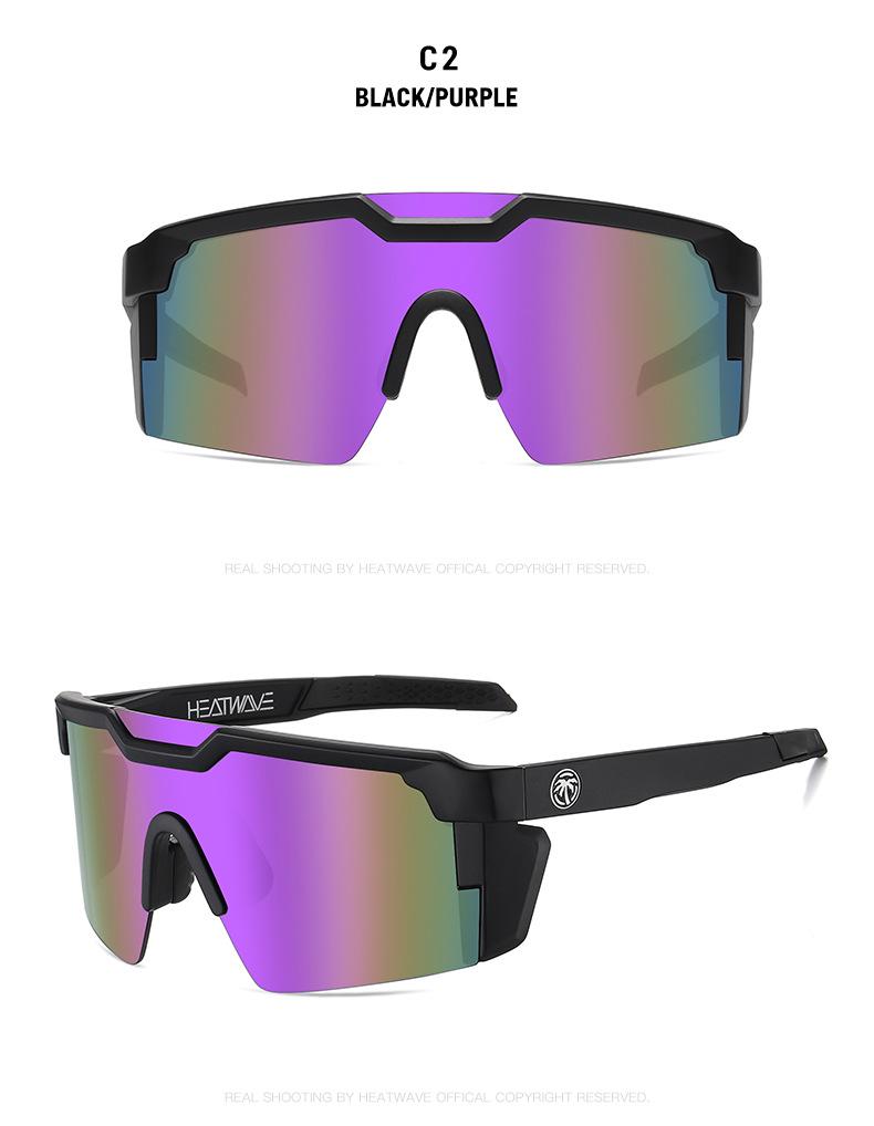 HEAT WAVE Polarizované sportovní sluneční brýle UV400 pro cyklistiku a outdoorové aktivity