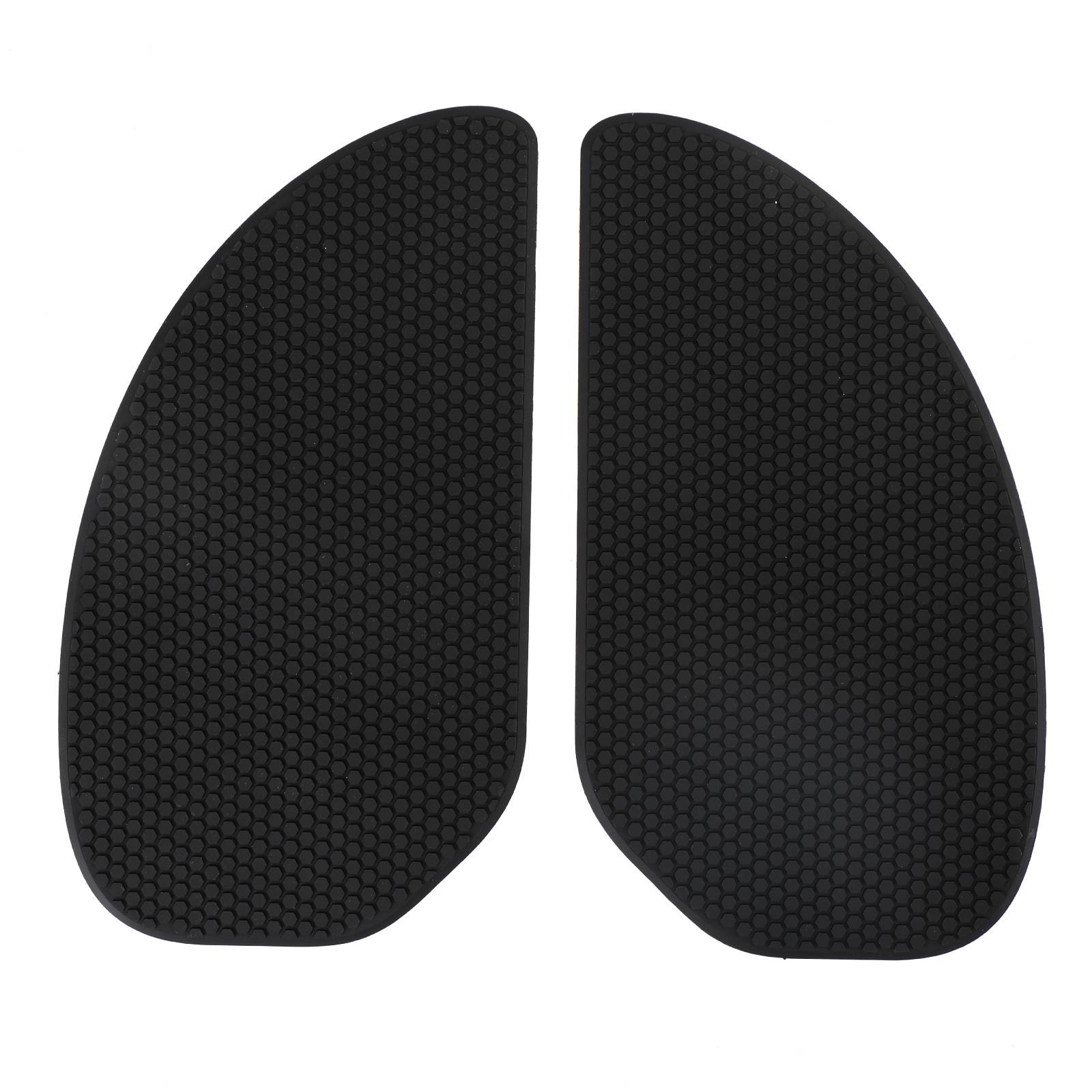 

2x Side Tank Traction Grips Pads For Cafe Racer Custom Bobber Chopper Clubman