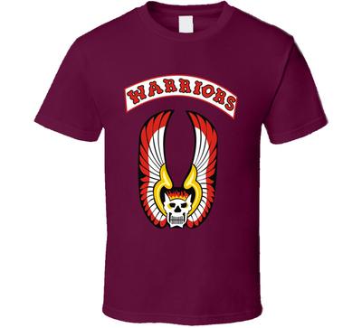 The Warriors Bende Vest Logo Retro Film Fan Kostuum T-shirt