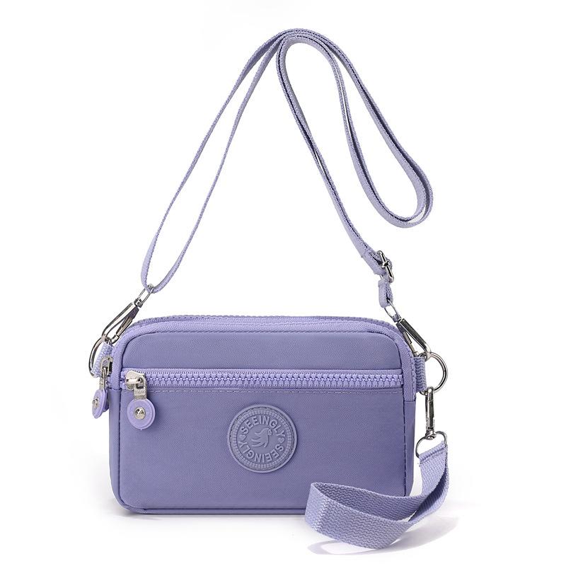 LADIES HANDBAG Crossbodytas Lichtgewicht Nylon Kleine Tas Dames Meerdere Zakken Schoudertas