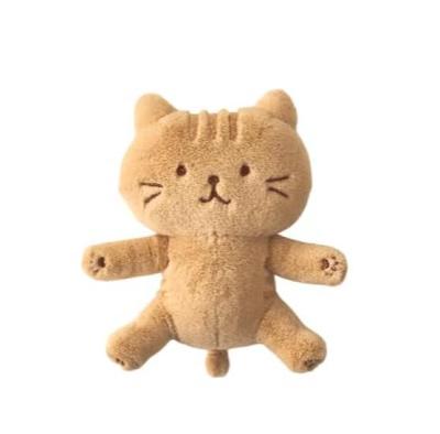 Stofftier mit beweglichen Gliedmaßen, posierbar, Tier, Smartphone-Halter, perfekt zum Fotografieren, Stofftiere, süße Katze, Geschenk, Präsent, Innendekoration,