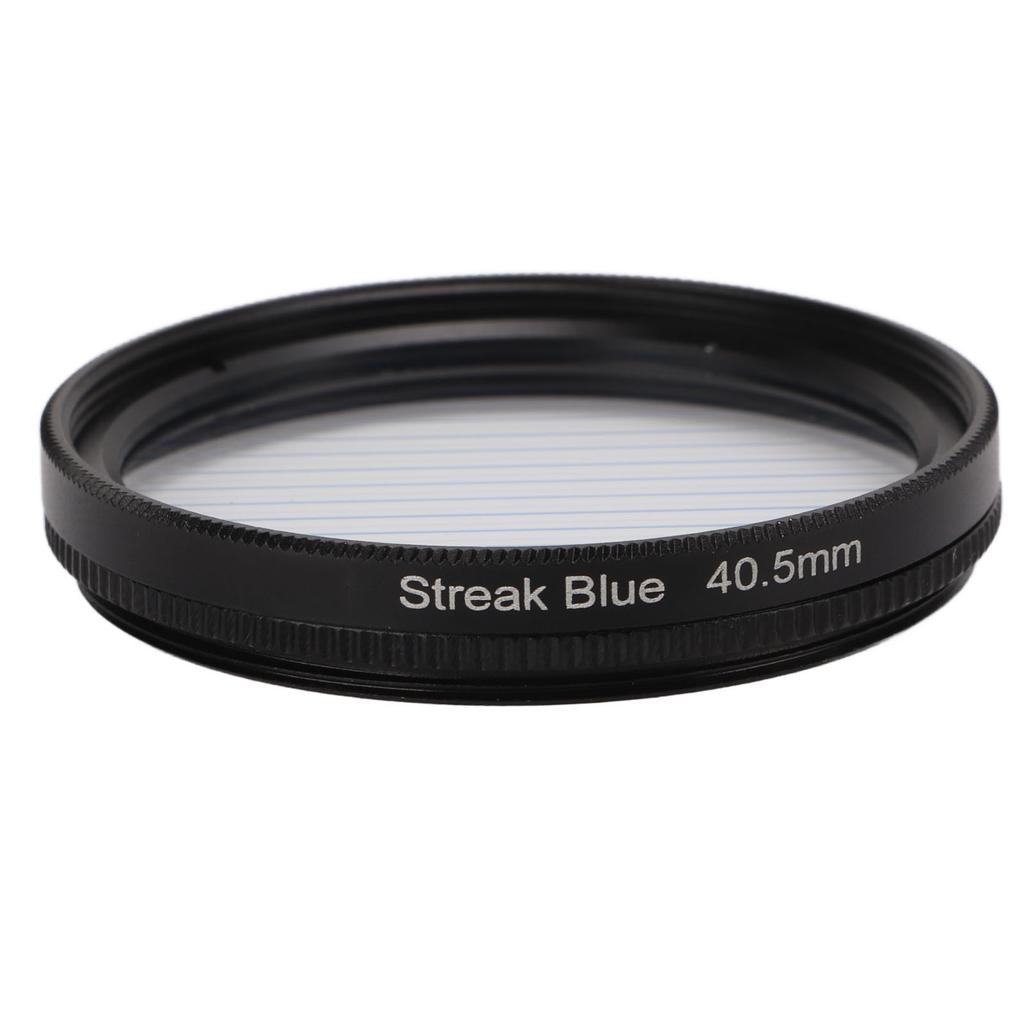 Junestar Blue Streak Special Effects Filter Dot To Line Filter Waterproof Camera Accessories 40.5mm