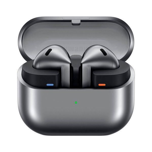 Bezdrátová sluchátka - Samsung - Galaxy Buds3 - ANC - Bluetooth 5.4 - Stříbrná