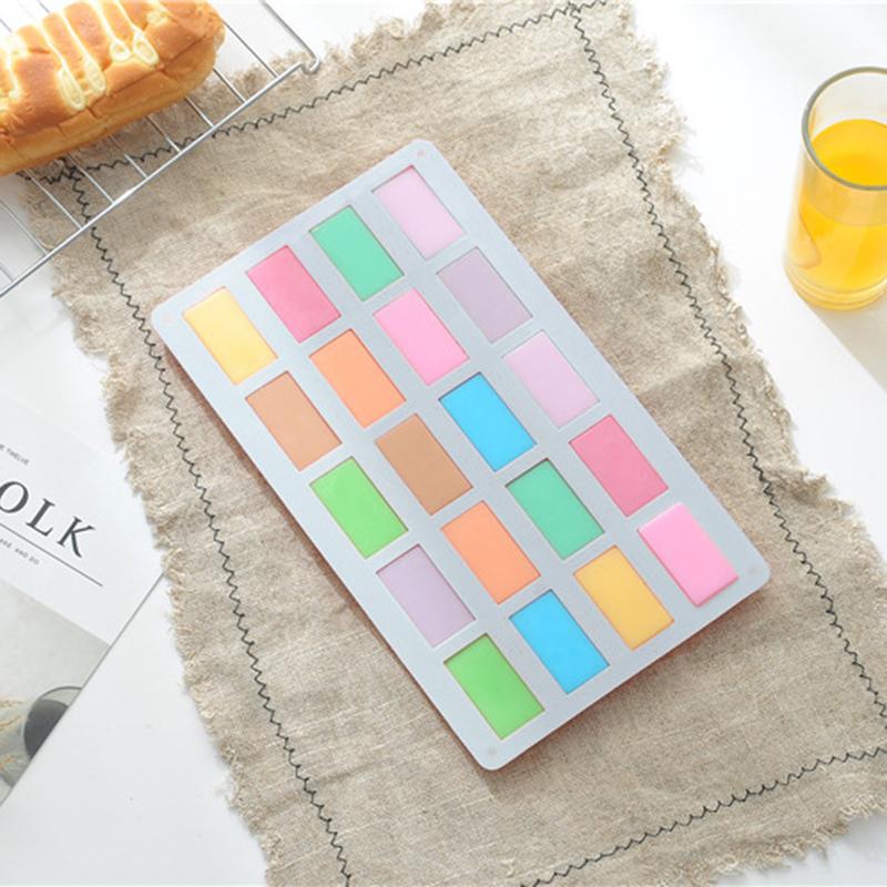 DL 20 Grids Rectangular Silicone Cake Mold Jelly Pudding Chocolate Block Mould