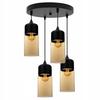 HANGING CEILING LAMP, GLASS PLAFON, LED LAMP