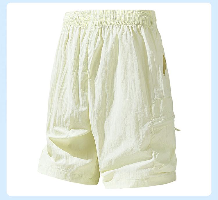 Unisex Quick-Dry Lightweight Ice Silk Cargo Shorts