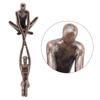 Lover Sculpture Ornament Resin Abstract Art Statue Couple Man Lifting Woman Dancing Figurine