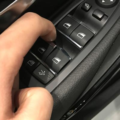 Car Window Lift Knob Buttons Sequins Trim Parts for BMW 1 3 4 5 7 Series X1 X3 X4 X5 F20 F30 F34 F01 F48 F25
