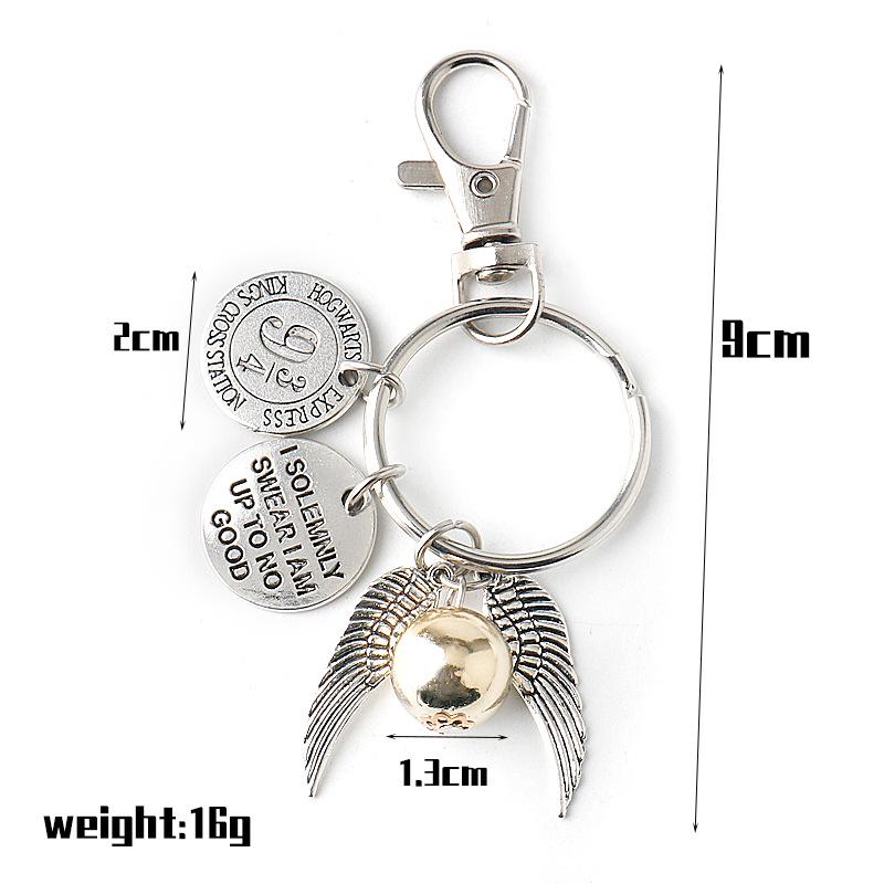 

Брелок с крыльями из фильма «Платформа 9¾» уже доступен