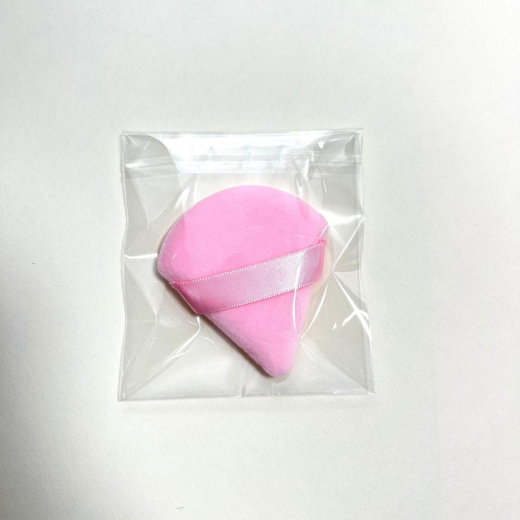 Triangular Super Soft Setting Powder Puff Flocked Sponge