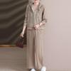 Mom's 2026 Stylish Hooded Jacket for Middle-Aged & Elderly Women - Casual Spring/Autumn Sportswear