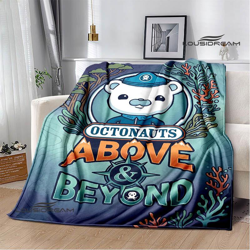 3D The-Octonauts printed blankets picnic blanket Warm Flannel blankets Soft and comfortable blanket bed linings Birthday Gift