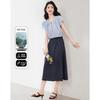 Xinfeyu Women's Summer T-shirt & Skirt Set