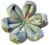 Bell Cushion, Mio Flower-shaped, Size 3, 12cm Diameter, Green