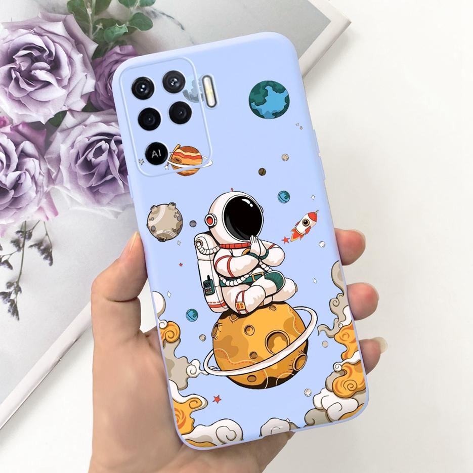 For Oppo Reno5 Lite Case Reno 5F 5Z Cute Cartoon Soft Silicone Phone Case For Oppo Reno 5 Pro Reno5 Lite 5F 5Z Back Cover Bumper