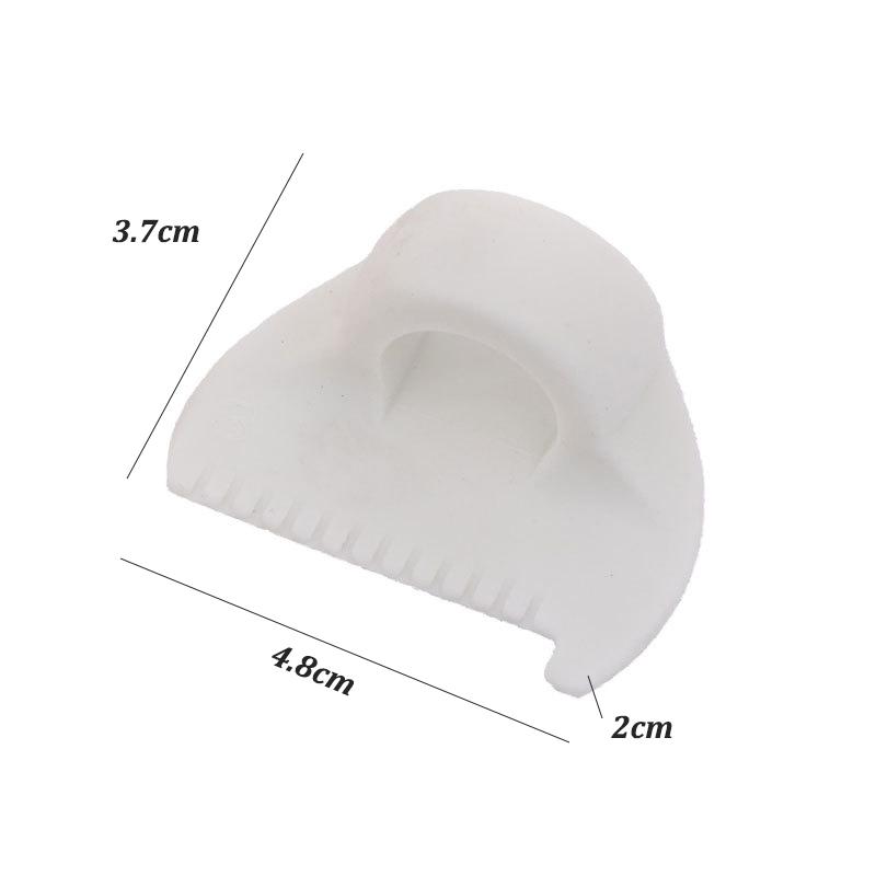 2/4 Pcs DIY Hand Sewing Aids Finger Protector 3mm Spacing Plastic Hand Sewing Tool For Beginners And Seniors Easy Sewing