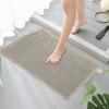 Floor Mat Quick Absorbent Thickened Quick-Drying 3D Texture Anti-Slip Bottom Dirt-trapping Entry Rug Multipurpose Bath Shower Sink Kitchen Carpet