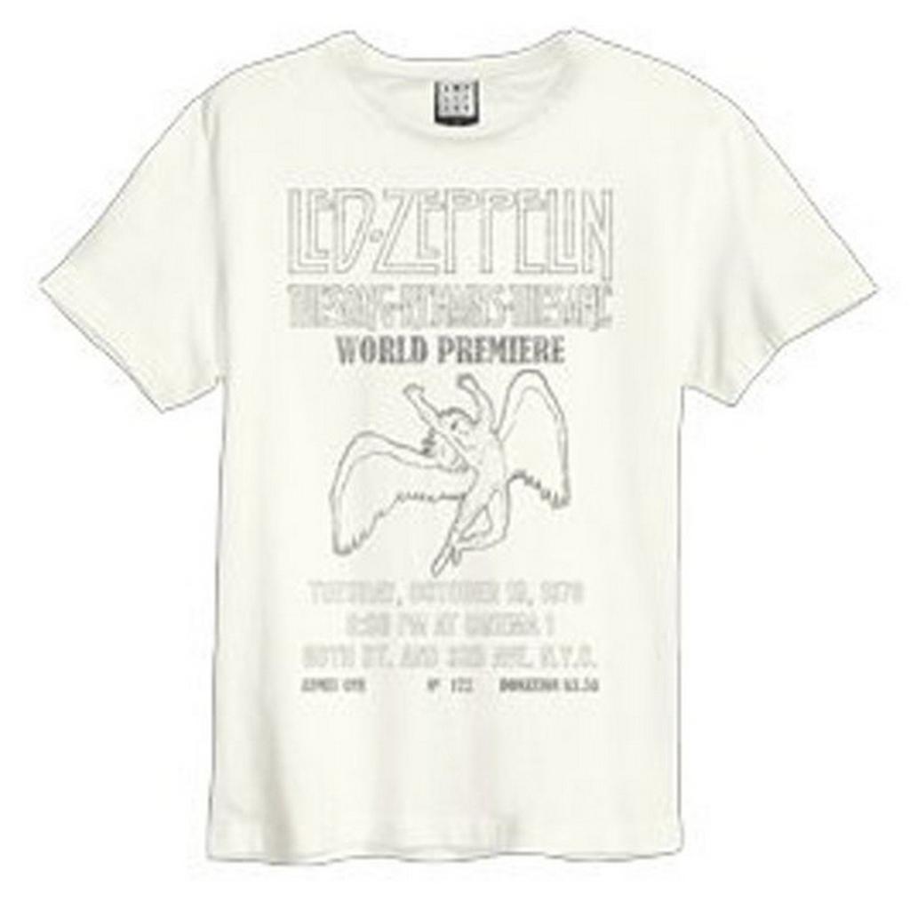 Amplified Unisex Adult The Song Remains The Same Led Zeppelin T-Shirt