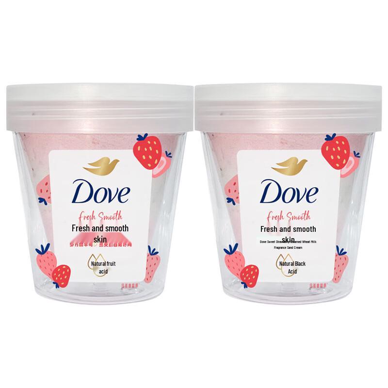 Dove Sweet Strawberry & Oat Milk Exfoliating Body Scrub