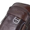Herren Echtleder Umhängetasche für Handy - Mini Schulter-, Hüft-, Multifunktionale Lässige Hängende Tasche