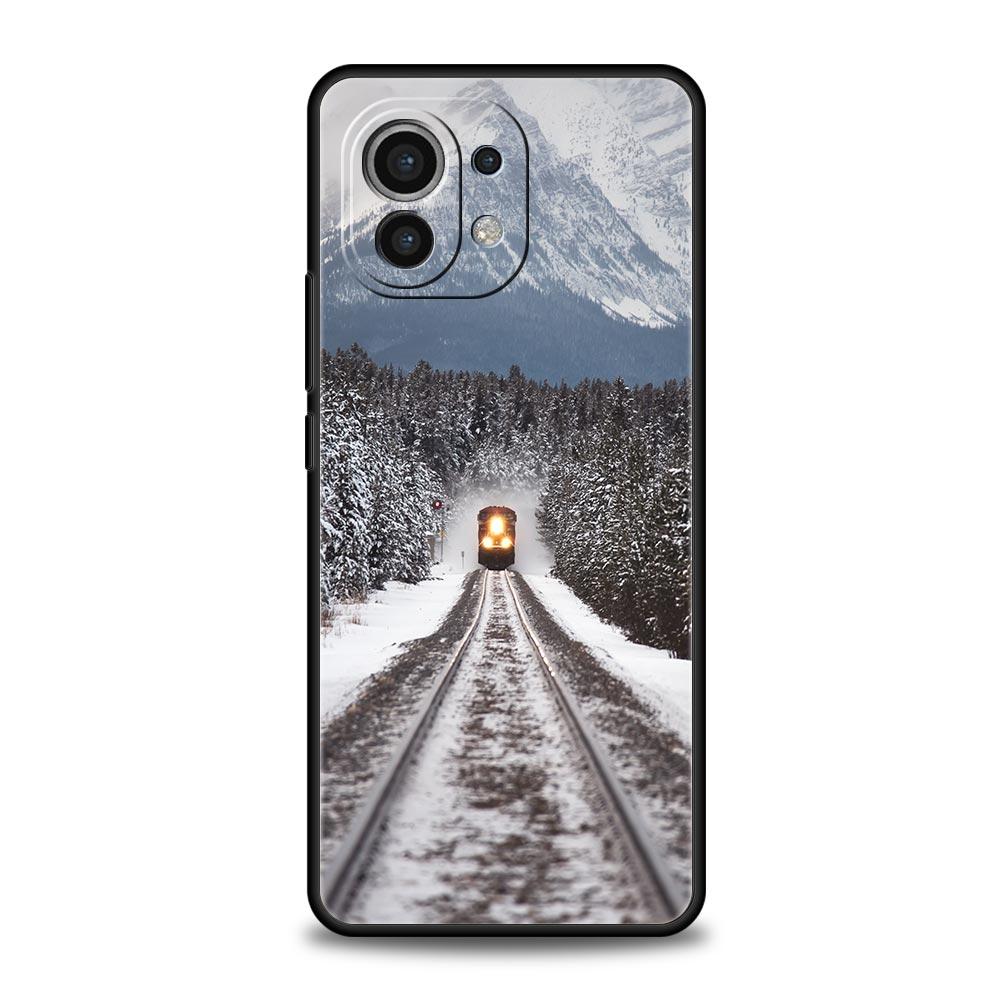 On The Road Scenery Phone Case For Xiaomi Mi 17 15T 15 14 14T 13T 12T Pro 12 13 Lite 5G 11T Poco X6 X7 X5 Pro Soft Cover