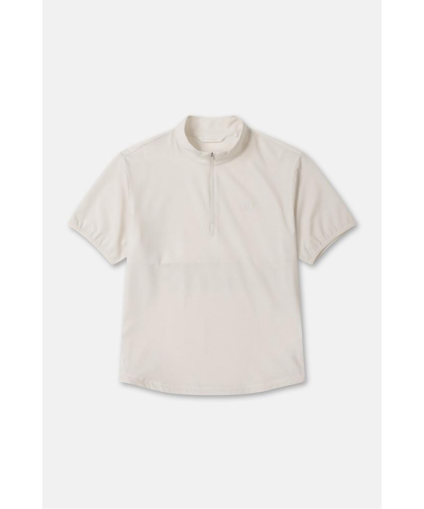 Koolongseupocheu Women'S Air Dot Zip-Up Short Sleeve T-Shirt Jktcm26262Cre