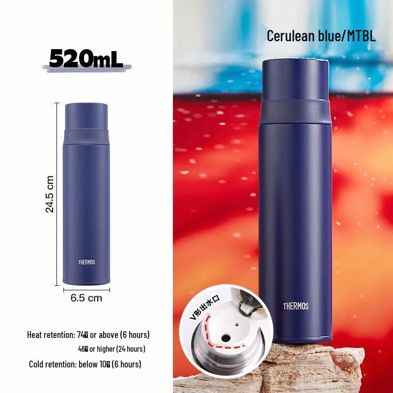 THERMOS 316L Stainless Steel Insulated Water Bottle