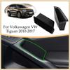 Para Volkswagen VW Tiguan 2010-2017 Coche Caja de Almacenamiento Interior de Puerta Apoyabrazos de Puerta Estuche de Almacenamiento Caja Bandeja Contenedor Organizador Accesorios