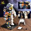 Non-Toxic Moc Space Astronaut Figures Model Building Block Model Aerospace Man Diy Ornament Bricks Toy For Children Kids