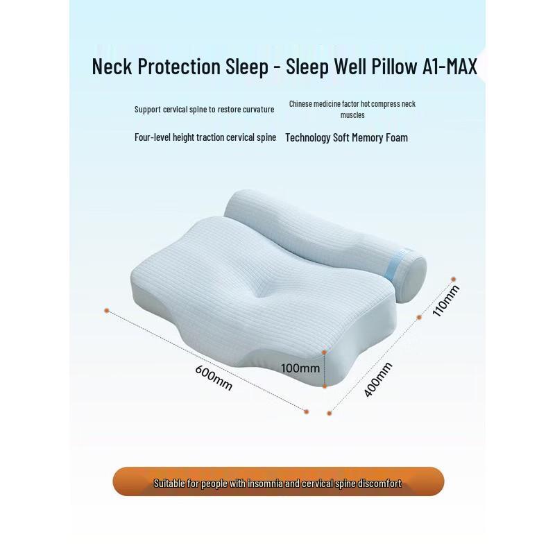CLORIS A1-MAX Herbal Neck Massage & Heating Pillow CN plug (adapter included)