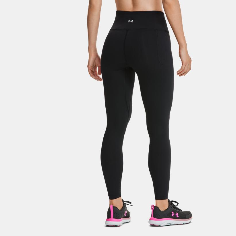 Under Armour Meridian Casual Breathable Tight Fitness Pants Women pants Black 1355916-001