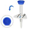 Plastic Golf Tees Height Adjustable Ball Tees for Golfer Practice Golf Accessory