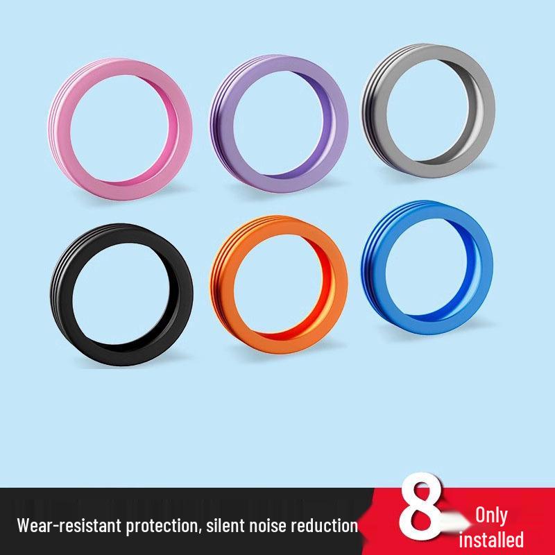 

Универсальное бесшумное колесо для багажа, резиновая накладка для чемоданов Blue Wheel Covers Set of 8