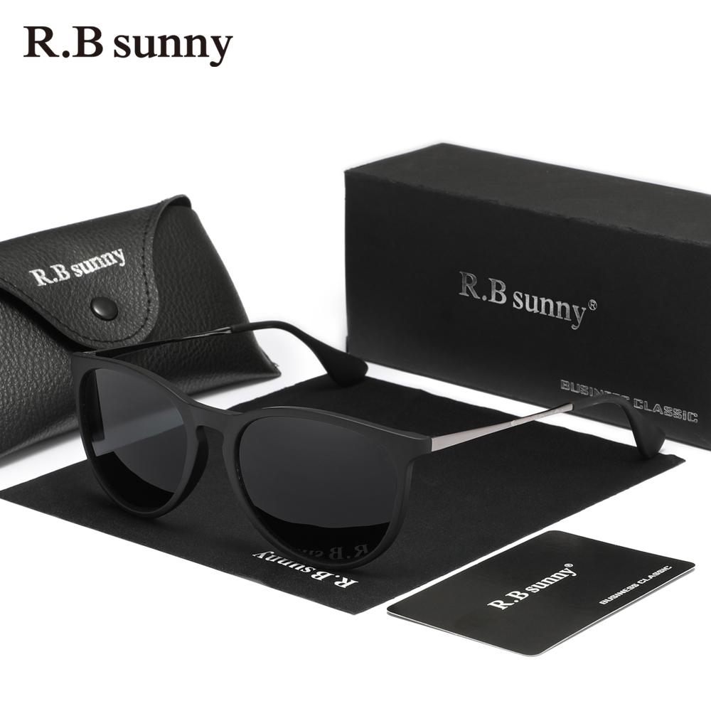 RBsunny Polarizované Dámské Sluneční Brýle Módní Luxusní Anti-UV400 Brýle Kulaté Kočičí Oko Leopard Řidičské Dámské Shiopping Brýle